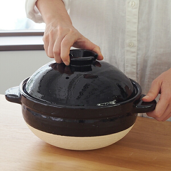 楽天市場】長谷園 かまどさん 3合炊き / 伊賀焼 直火 遠赤外線 土鍋
