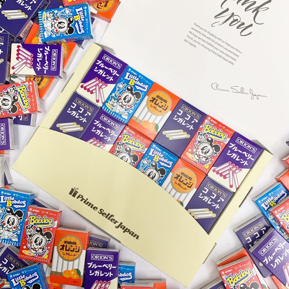 楽天市場】駄菓子 オリオン シガレット 5種15箱 ギフトボックス ココア