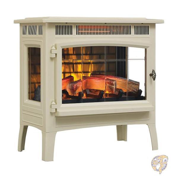 楽天市場】【クーポン配信中】電気暖炉ストーブ 赤外線 3D 炎効果付き