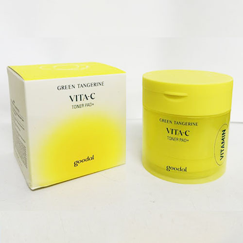 楽天市場】グーダル グリーンタンジェリン ビタC トナーパッド (140ml