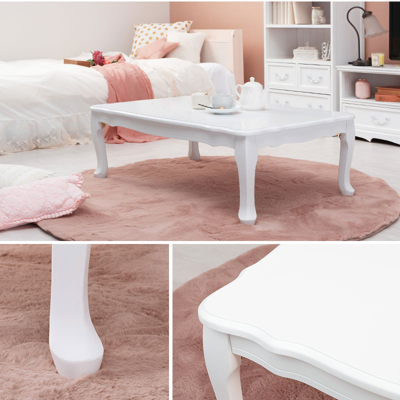 楽天市場】【3%クーポンあり☆7・8日限定】折りたたみ猫脚テーブル 幅