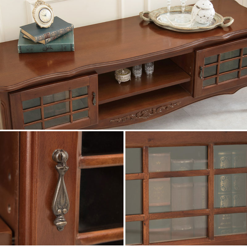 楽天市場】【3%クーポンあり☆7・8日限定】アンティーク風 猫脚TV