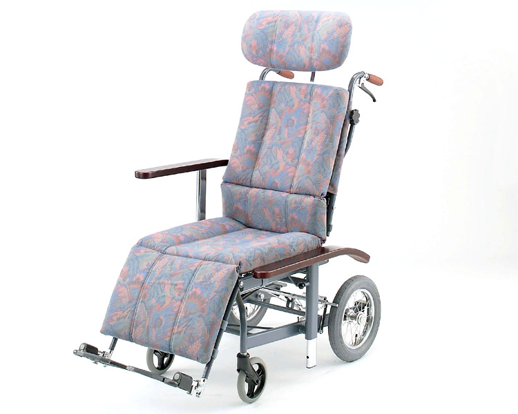 楽天市場】車椅子 スチールフルリクライニング式介助車いす NHR-11