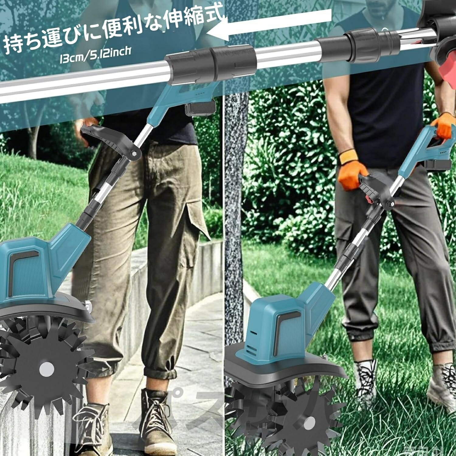 楽天市場】【スーパーSALE☆50％OFF】【2026最新型】電動耕運機 充電式