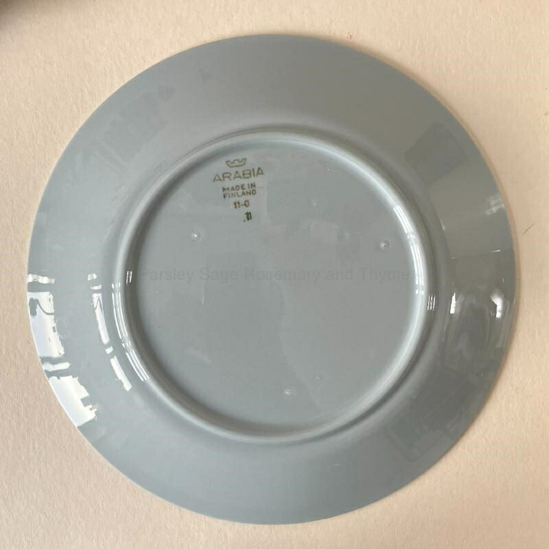 楽天市場】【USED】 ARABIA Lumikukka プレート 19.5cm アラビア