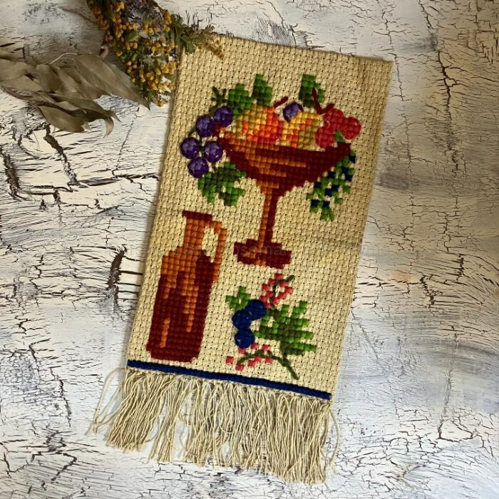 楽天市場】【USED】ツヴィスト刺繍 タペストリー スウェーデン