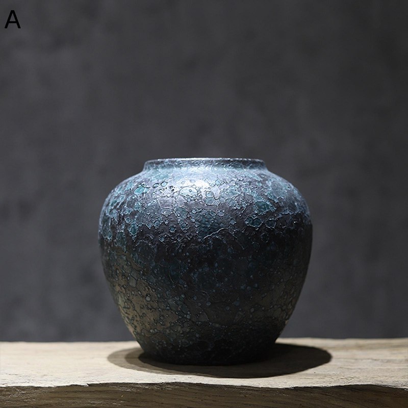 楽天市場】おしゃれ花器 造花セット 黒 錆風 球体 ブラック 枯れない花