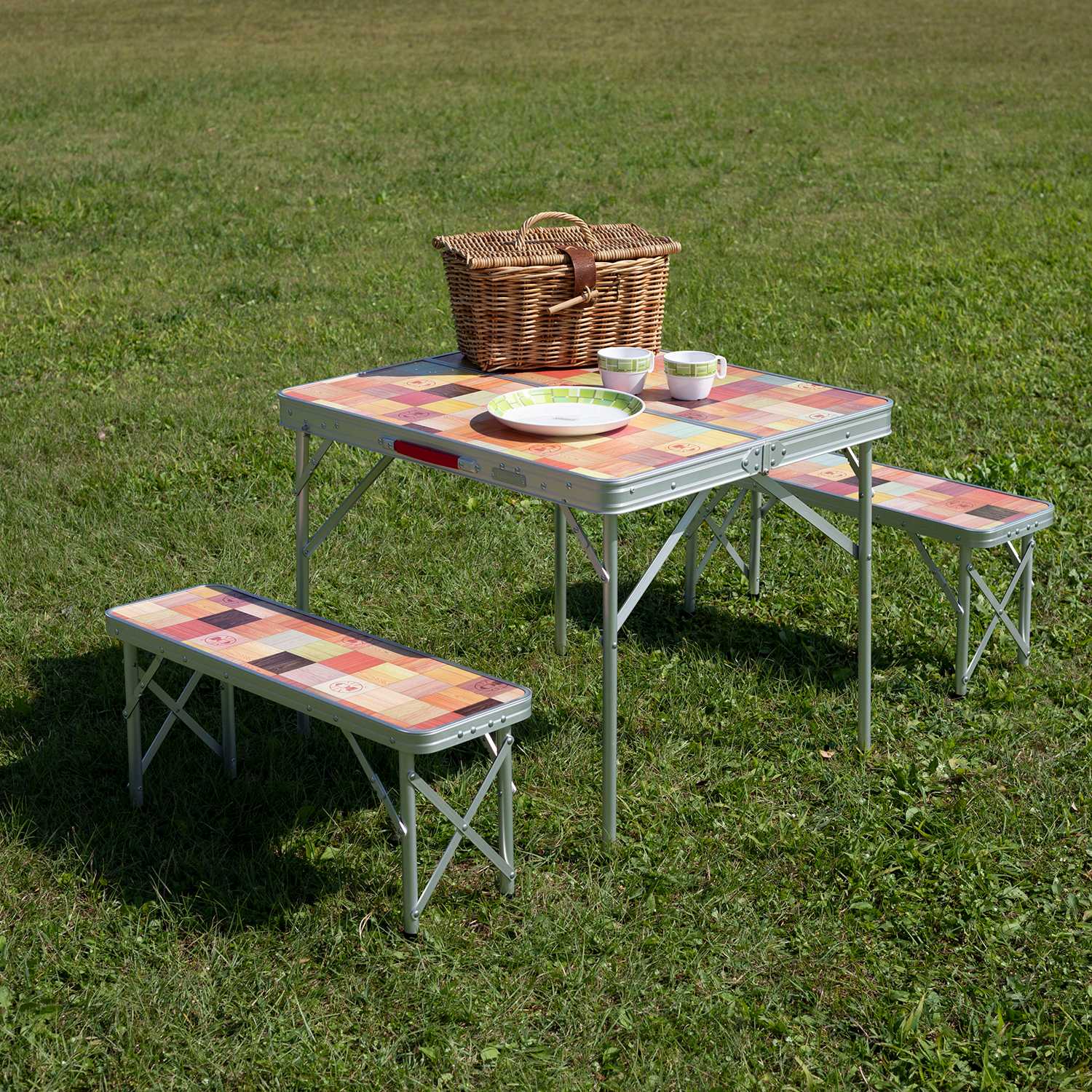 Coleman ナチュラルモザイクファミリーリビングセット プラス