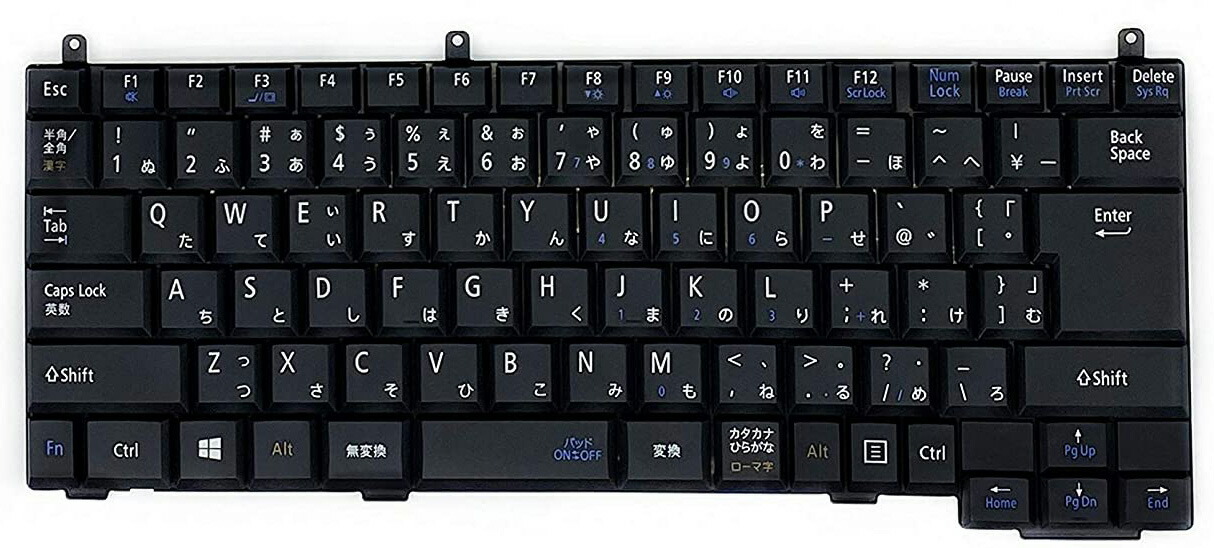 楽天市場】【送料無料】【新品】ノートパソコン交換用キーボード NEC