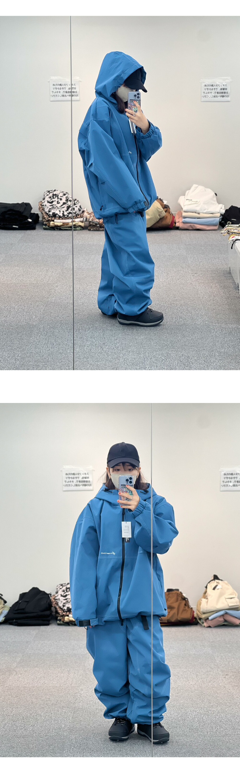 楽天市場】スノーボードウェア メンズ レディース ビックシルエット