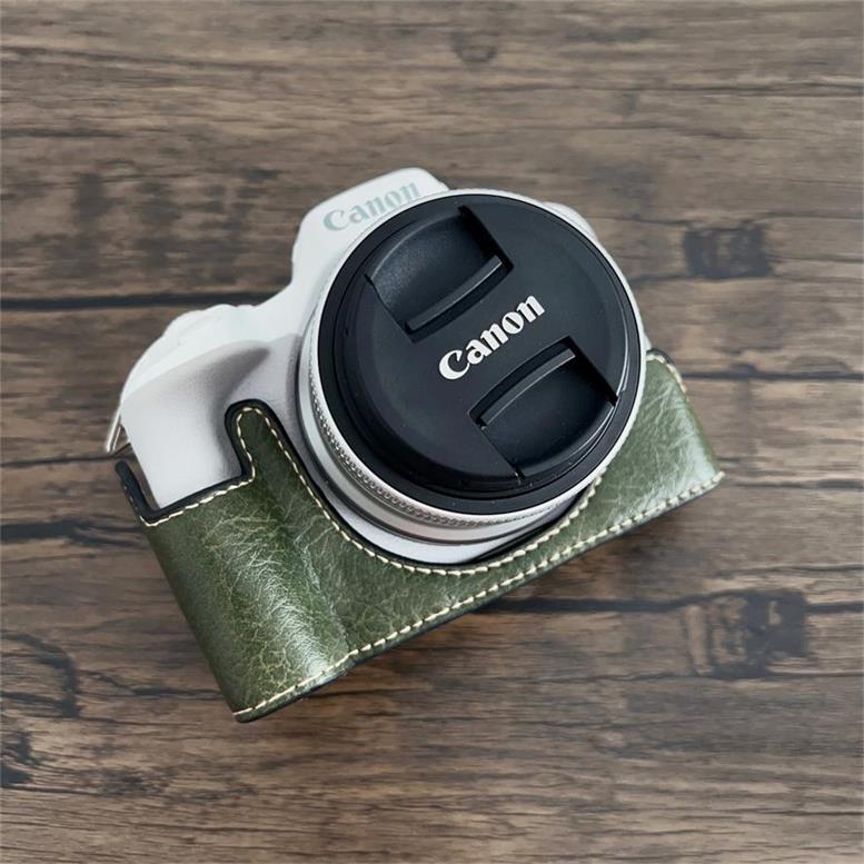 楽天市場】Canon EOS R100とEOS R50 併用 カメラケース レザーケース