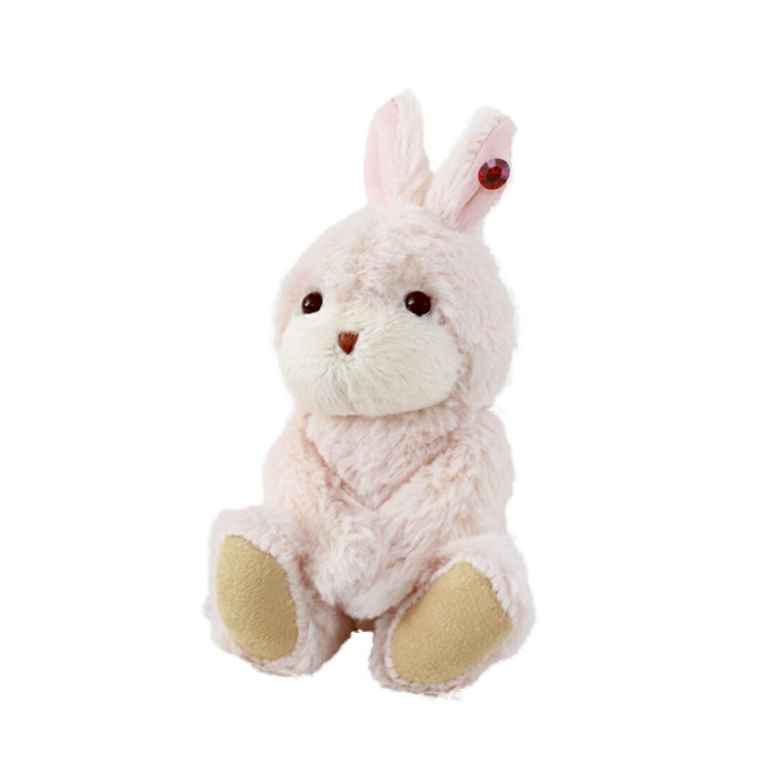 ブラジル産 ピンクアメジスト バニー うさぎ 干支 スタンド付き