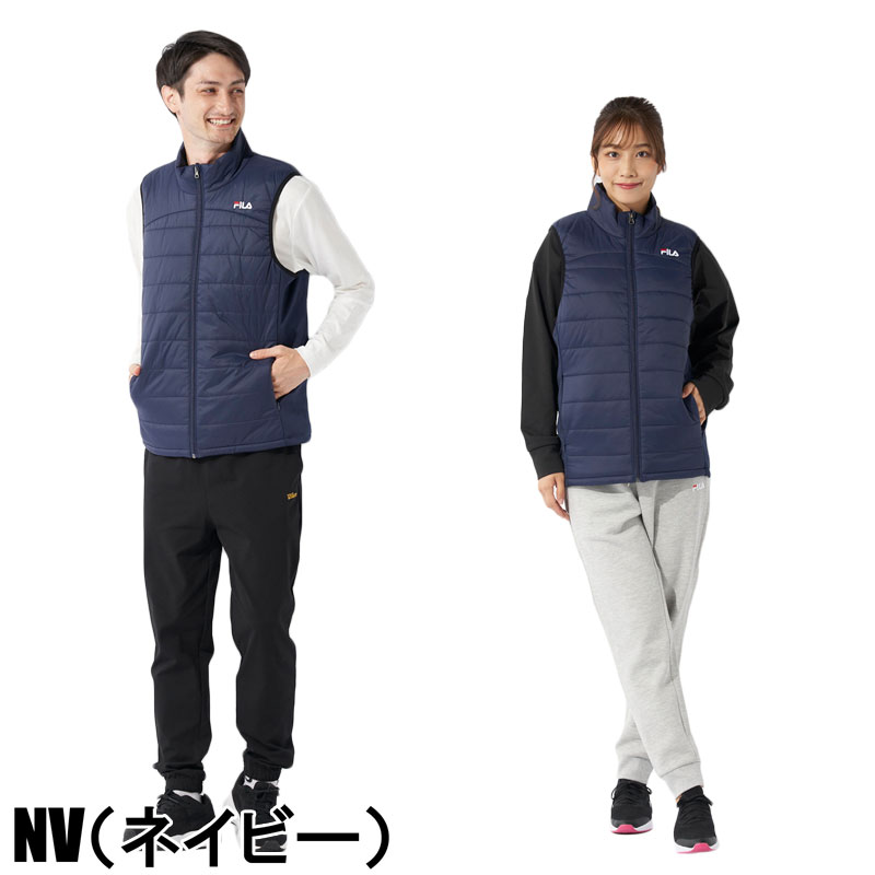 楽天市場】FILA フィラ ユニセックス 電熱ベスト 中綿 441927 アウター