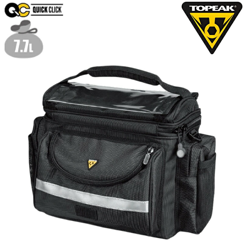 楽天市場】TOPEAK（トピーク） TOUR GUIDE HANDLEBAR BAG DX （ツアー