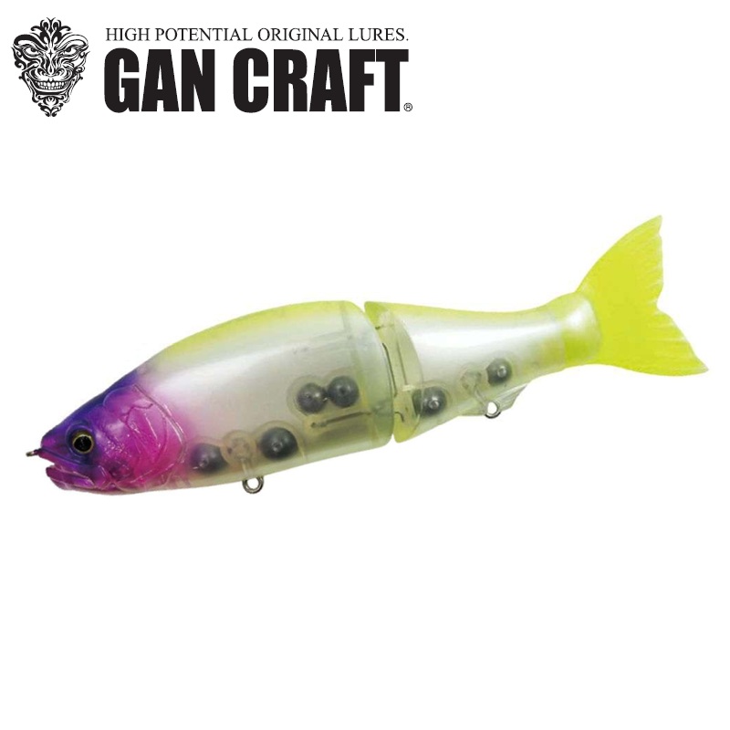 楽天市場】ガンクラフト ジョインテッドクロー 168F CG-06 紫炎 / 釣具
