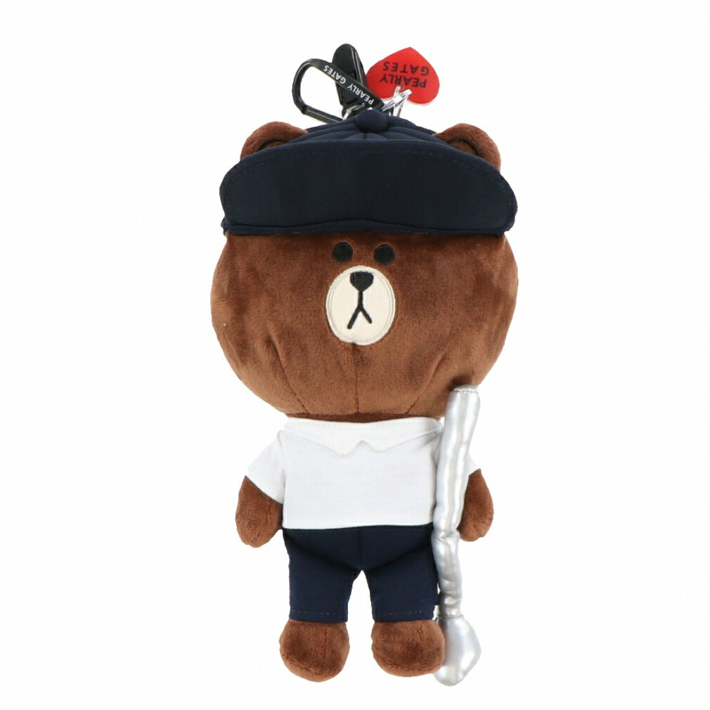 楽天市場】パーリーゲイツ LINE FRIENDS ぬいぐるみボールポーチ