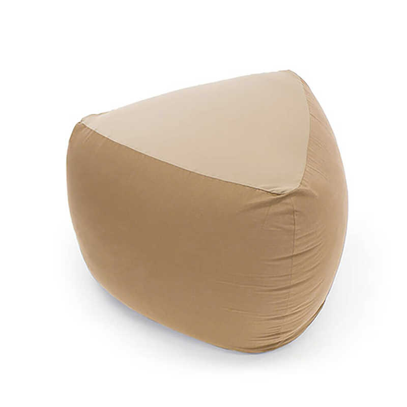 モグ MOGU モグ 三角フィットソファ 本体 カバー付き ベージュ 880mm