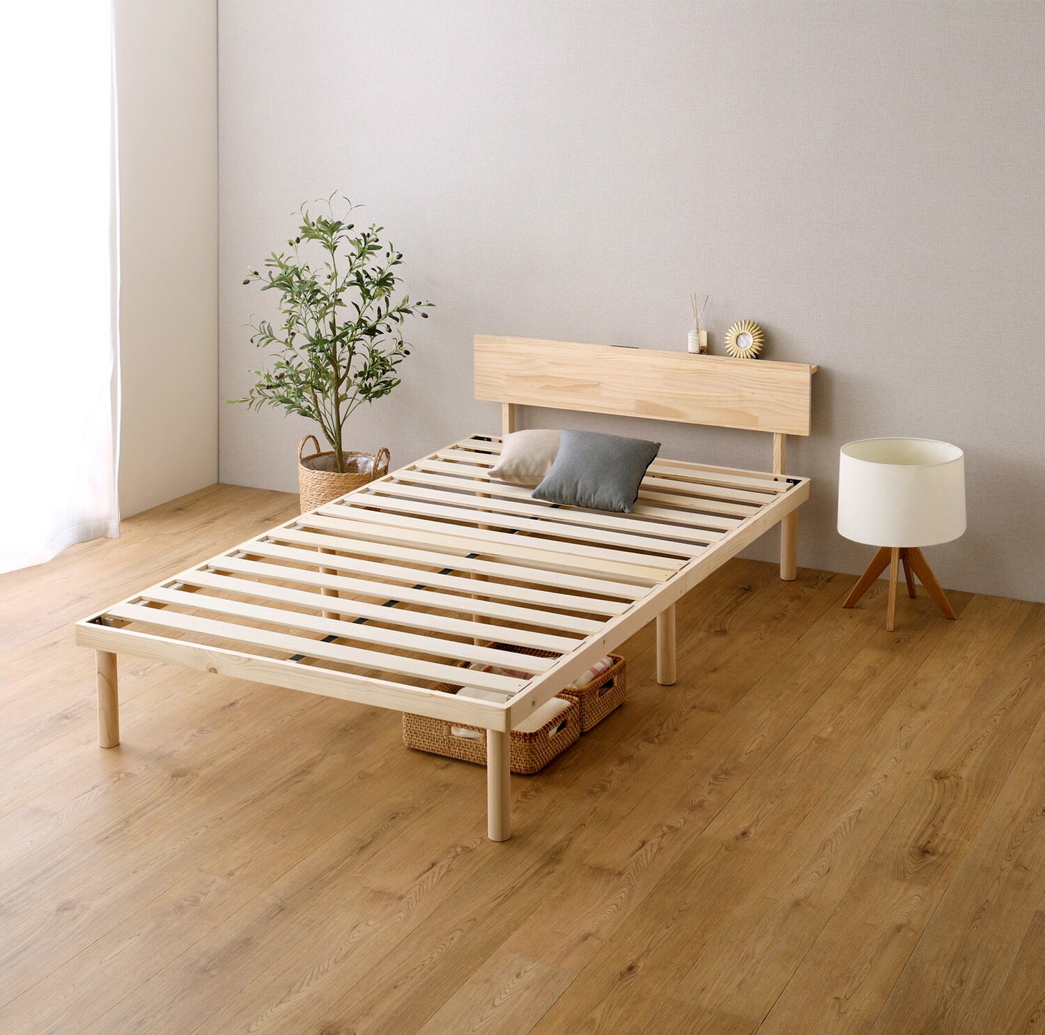 楽天市場】ikea ベッドフレーム セミダブルの通販