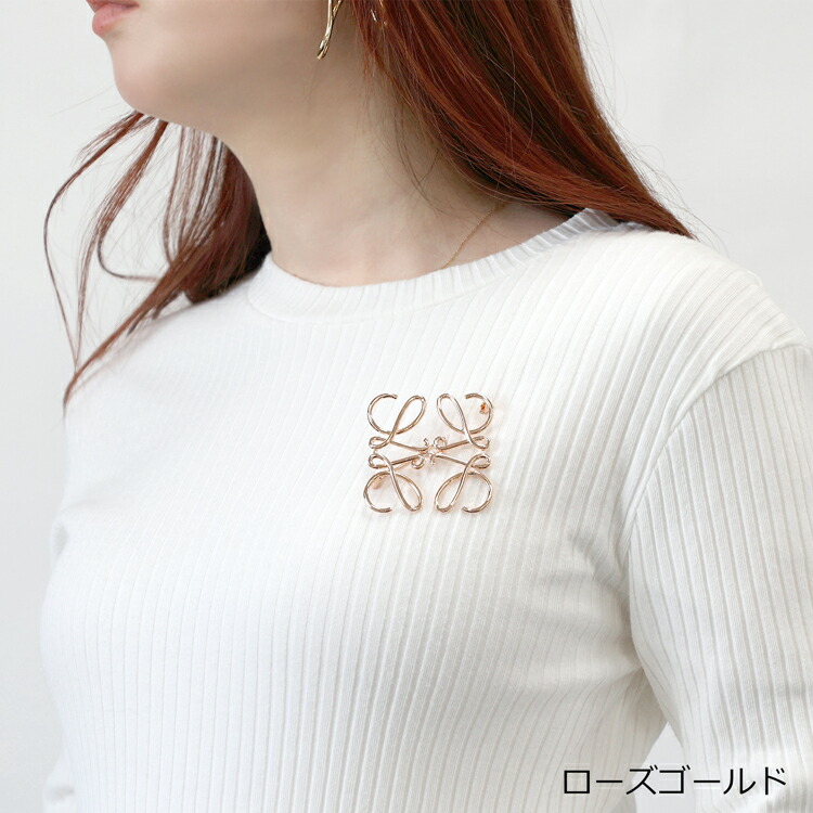 楽天市場】【国内正規品/ラッピング済】LOEWE ロエベ ブローチ