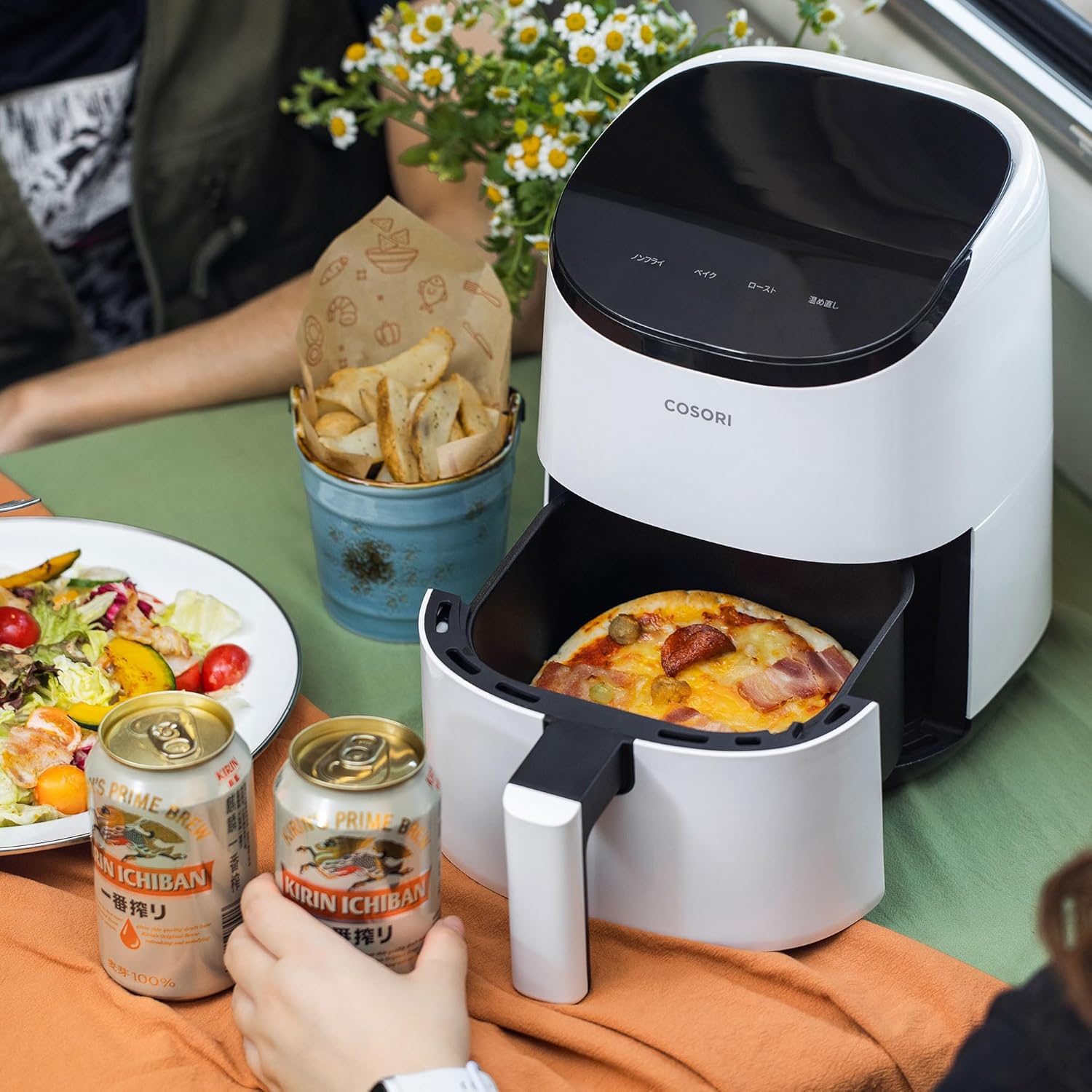 楽天市場】【100%抽選P】ノンフライヤー COSORI CAF-LI211 2L 1-2人に