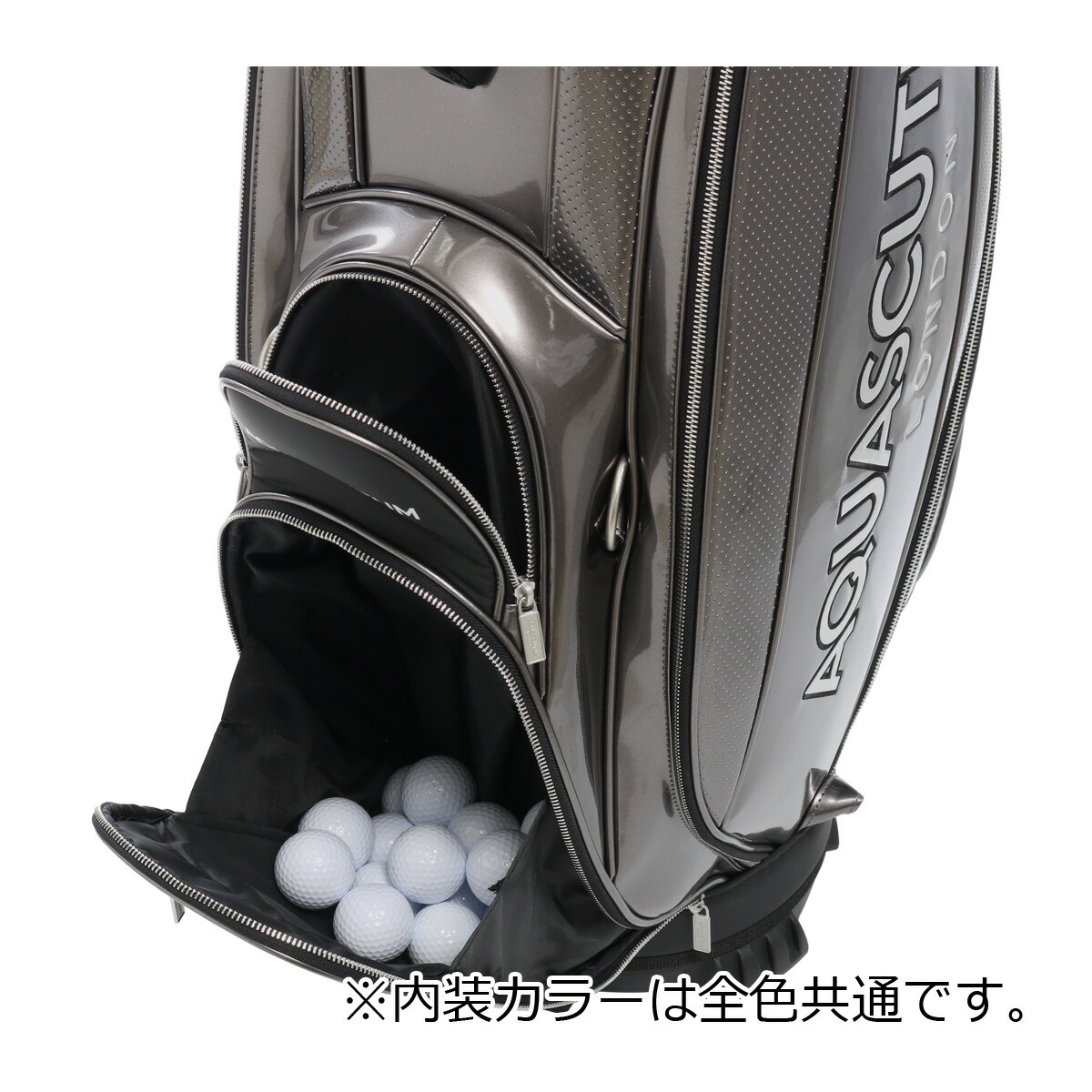 楽天市場】アクアスキュータム ゴルフ キャディバッグ カート型 9型 5