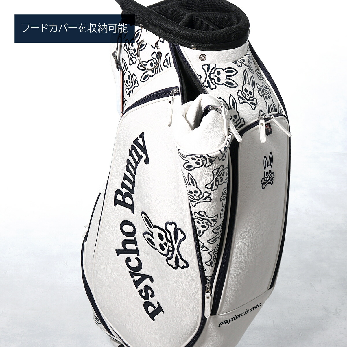 楽天市場】サイコバニー ゴルフ キャディバッグ カート型 9型 5分割