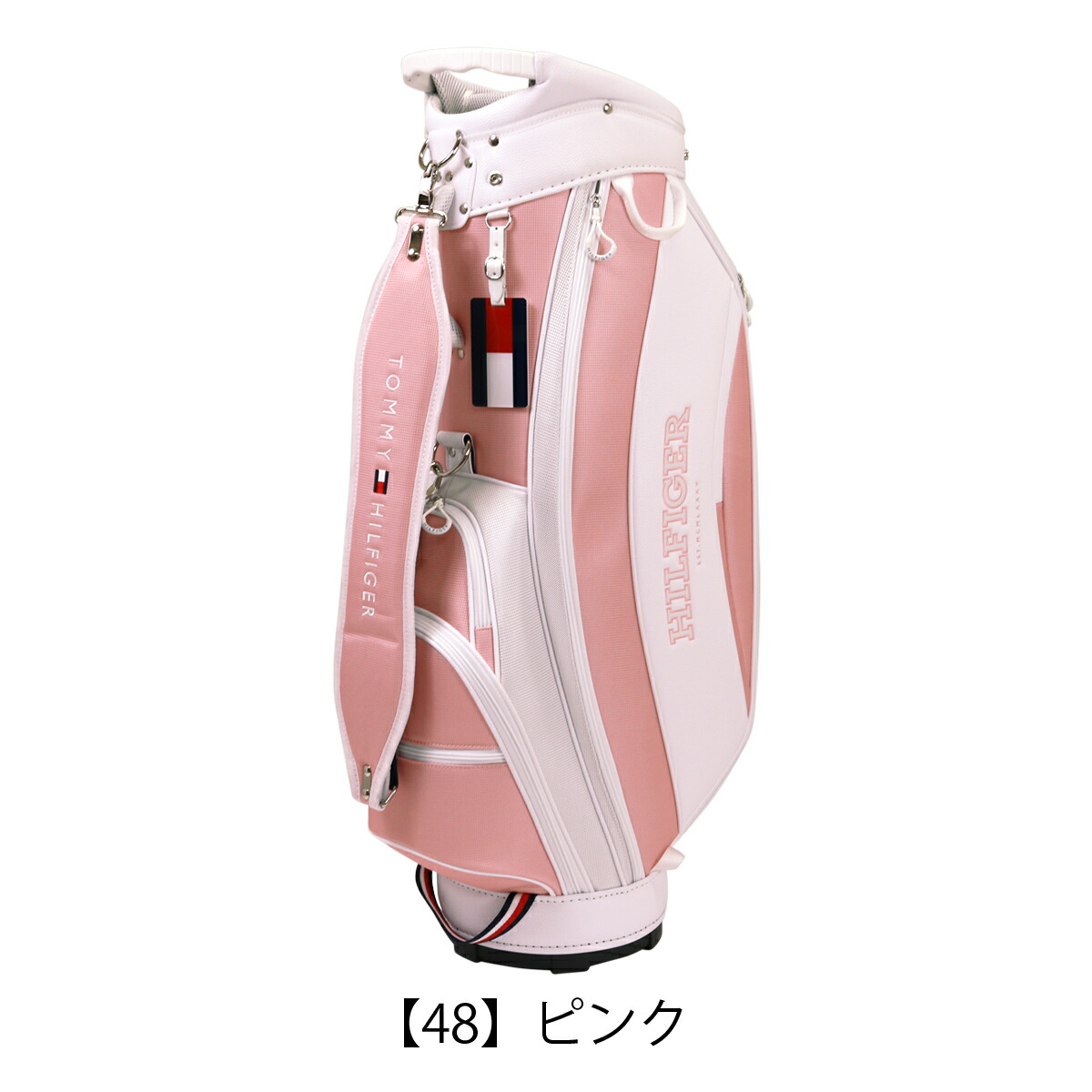 楽天市場】トミーヒルフィガー ゴルフ キャディバッグ カート型 9型 46
