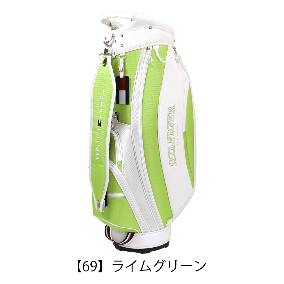 楽天市場】トミーヒルフィガー ゴルフ キャディバッグ カート型 9型 46