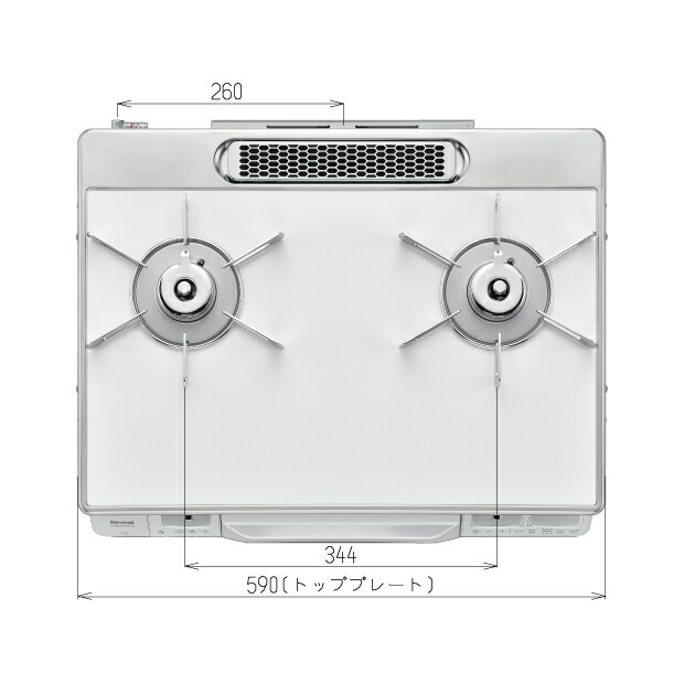 楽天市場】【15%OFF】ガスコンロ リンナイ ( Rinnai ) HOWARO C plus