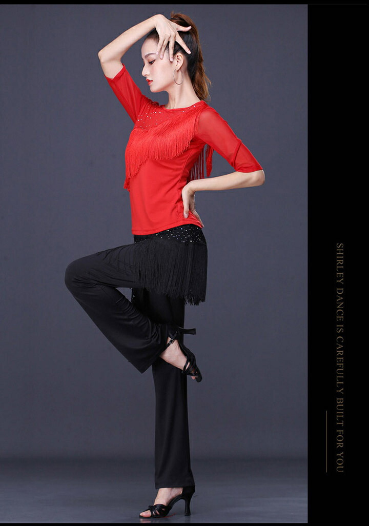 楽天市場】社交ダンス衣装 ラテン チャチャ セットアップ 大人