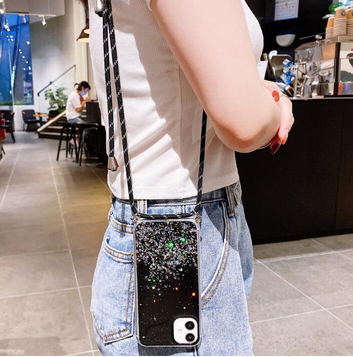 楽天市場】スマホショルダー スマホケース付き クリスタルケース