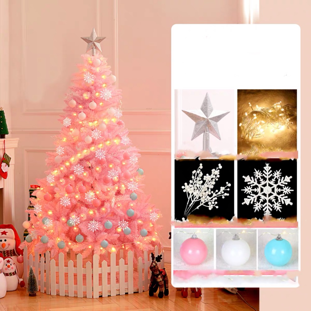 楽天市場】A056691ピンククリスマスツリー 150cm 可愛い おしゃれ