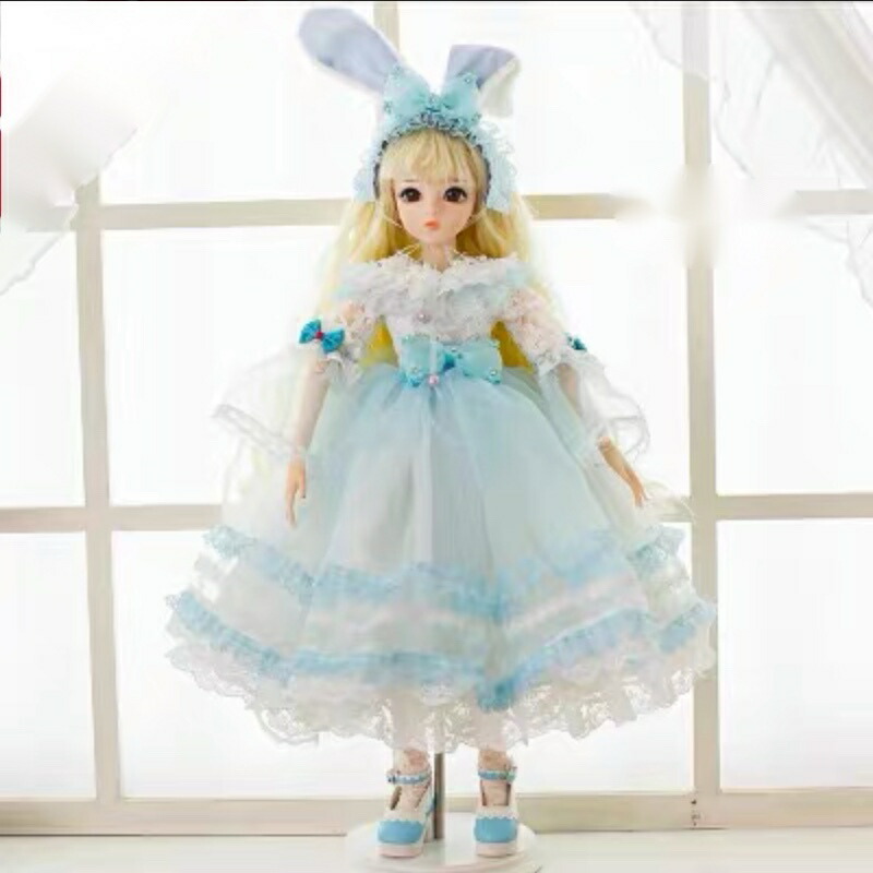 楽天市場】A060643プリンセスドール 60cm フランス人形本体 メイク