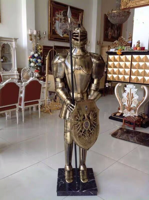 楽天市場】A002445中世ヨーロッパ 騎士道 人気インテリア中世風甲冑鎧