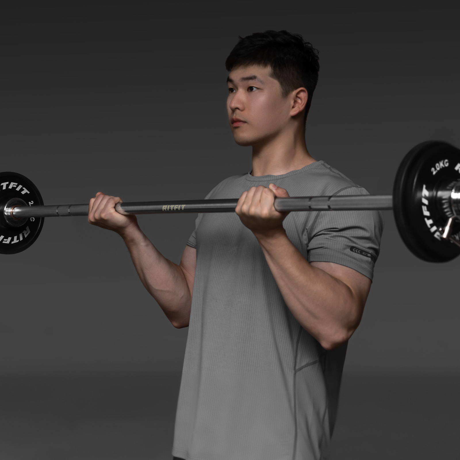楽天市場】【複数セット】RITFIT 最新型オリンピックバーベル 直径50mm
