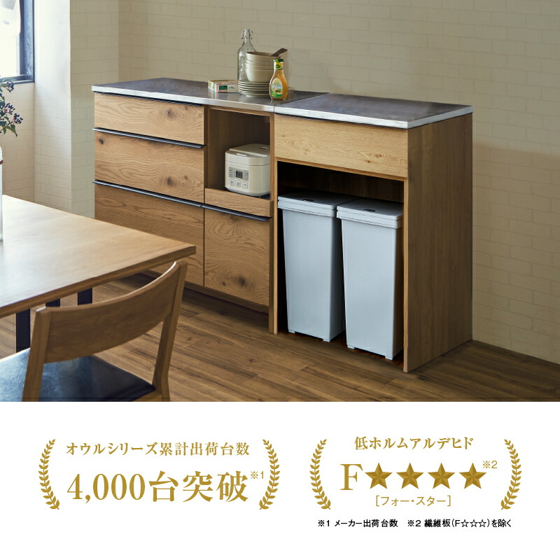 楽天市場】【3/4〜P10倍】【公式】食器棚 キッチンボード 国産 完成品