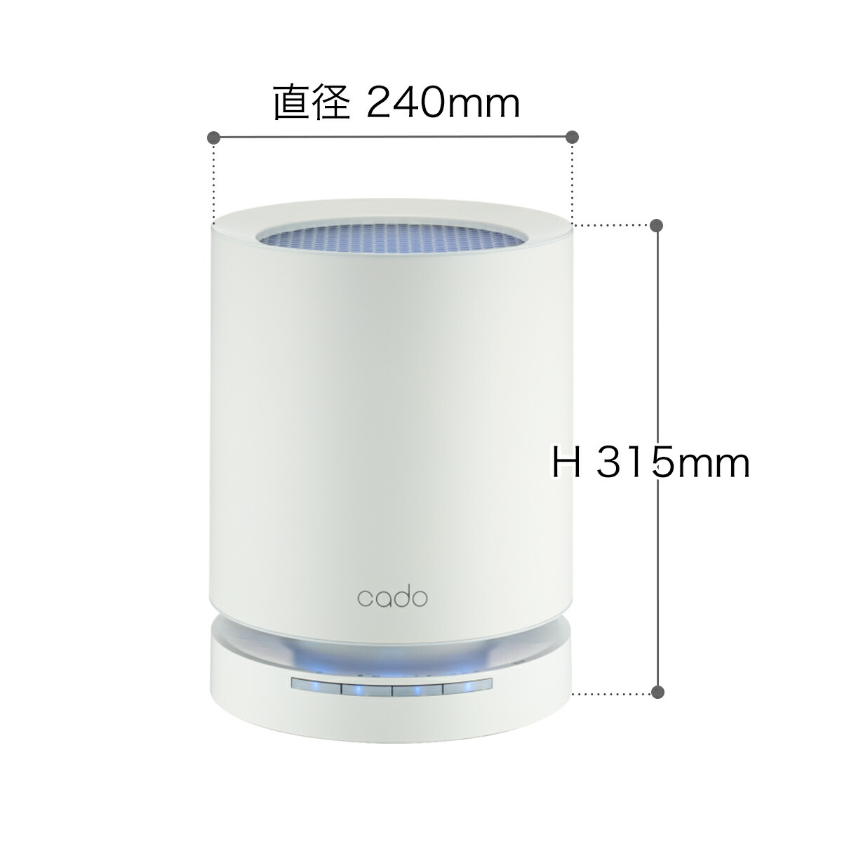 楽天市場】正規店 【最大70％OFF＋特典付】cado カドー 空気清浄機 AP