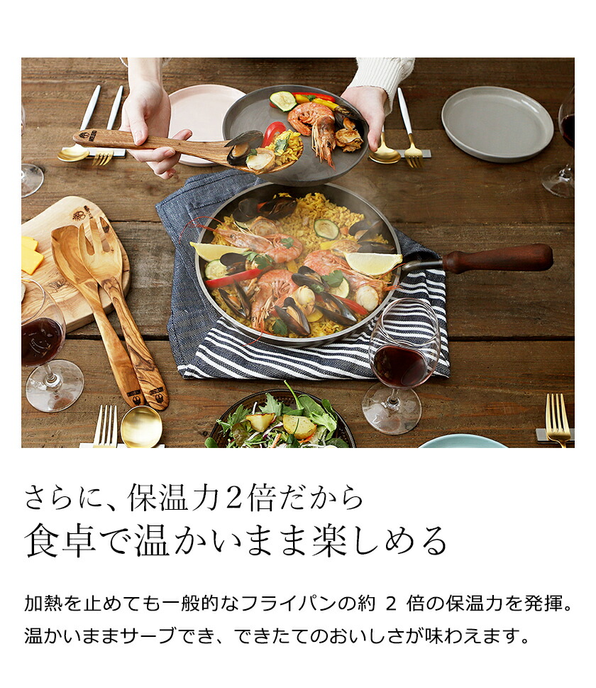 楽天市場】大人の鉄板 フライパン 鉄 26cm【選べる特典付き】ステーキ