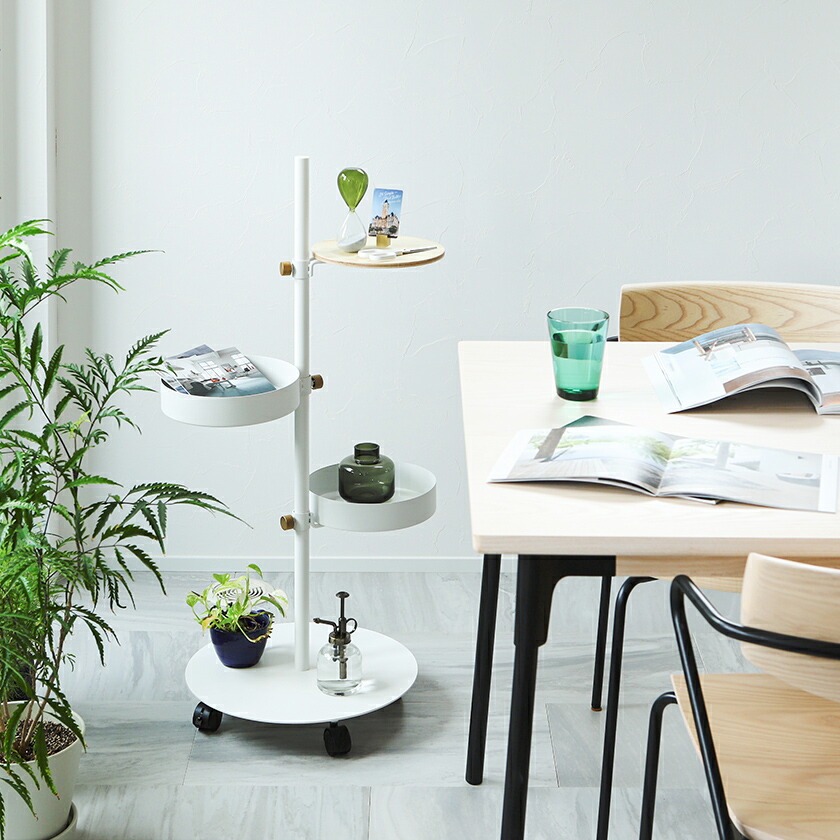 楽天市場】ドローアライン ムーブロッド ワゴン キャスター付き 北欧