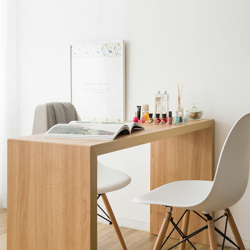 楽天市場】【1台単品】【150×40cm】【ナチュラル色】VSG15040DK 机 PC