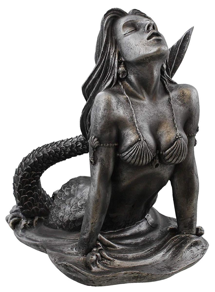 楽天市場】海から顔を出している人魚（マーメイド）-アンティーク