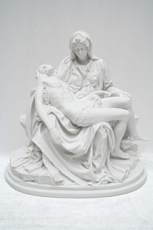 楽天市場】ミケランジェロ作 ピエタ彫像 高さ約45cm彫刻置物