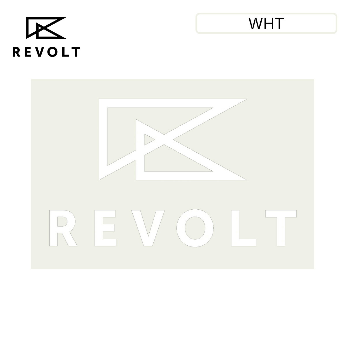楽天市場】リボルト ステッカー REVOLT ICON STICKER アイコン