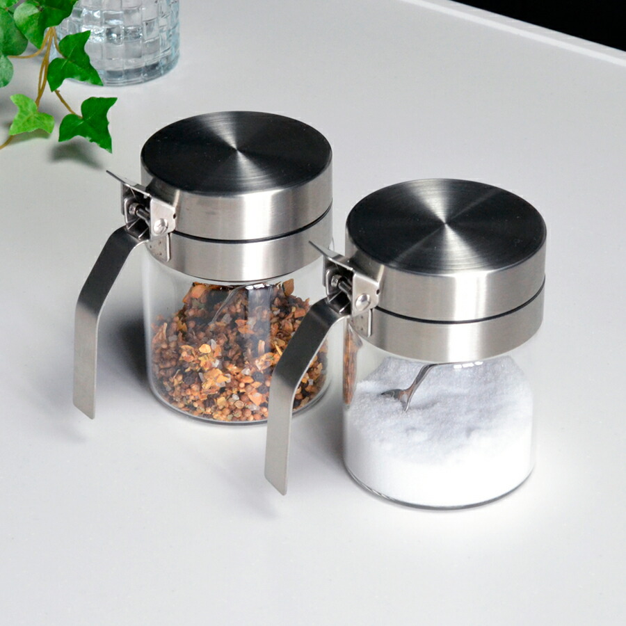 楽天市場】【送料無料】調味料入れ キャニスター スパイスジャー 調味