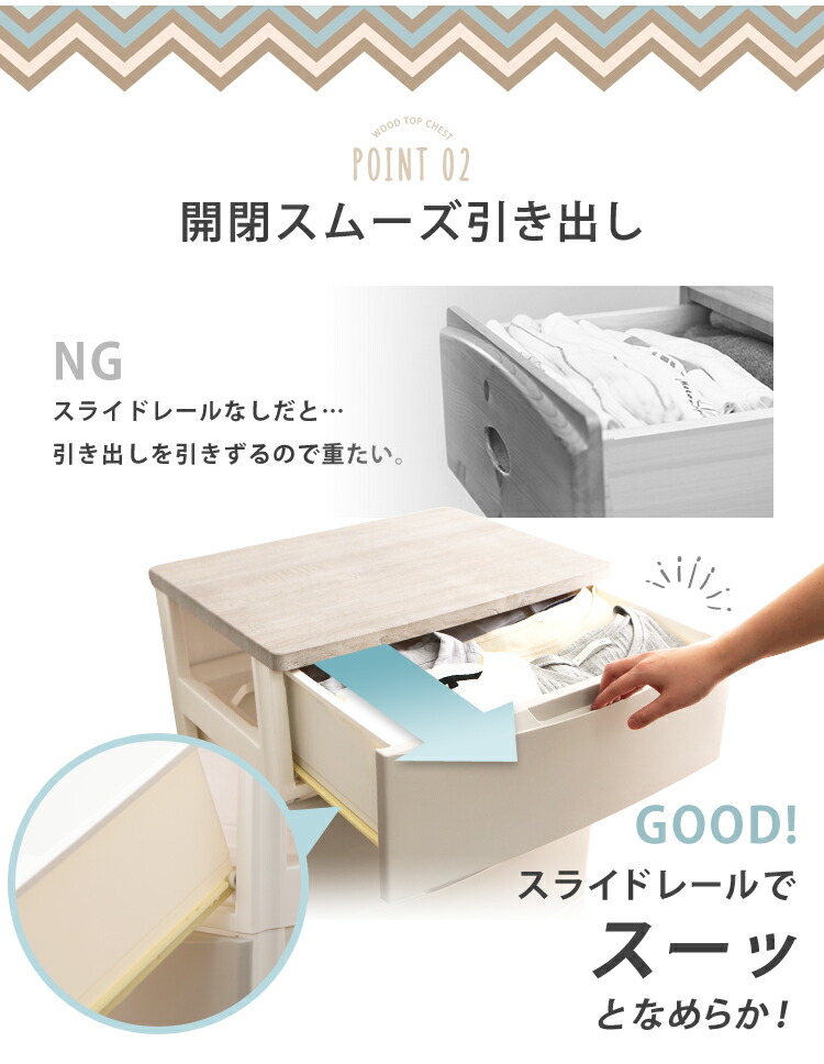 楽天市場】チェスト 北欧 5段 完成品 おしゃれ インテリア タンス 収納