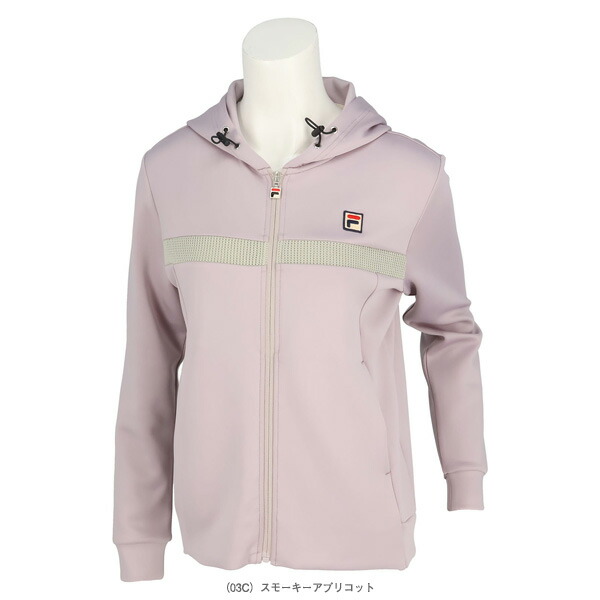 楽天市場】フィラ テニスウェア（レディース） ジップアップパーカー