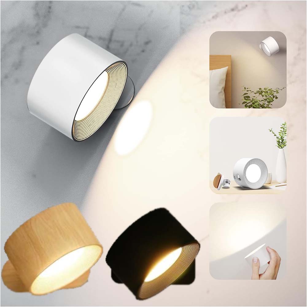 楽天市場】ブラケットライト スポットライト3段階 調光調色 360°角度