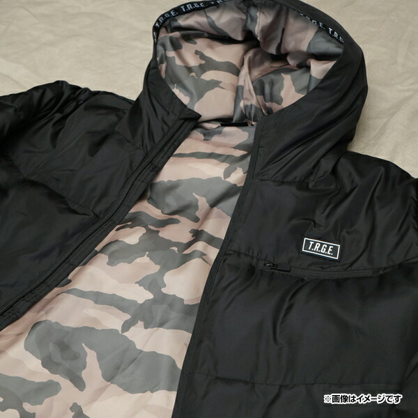 楽天市場】【T.R.G.E.】フェイクダウンジャケット［ブラック］［サイズ
