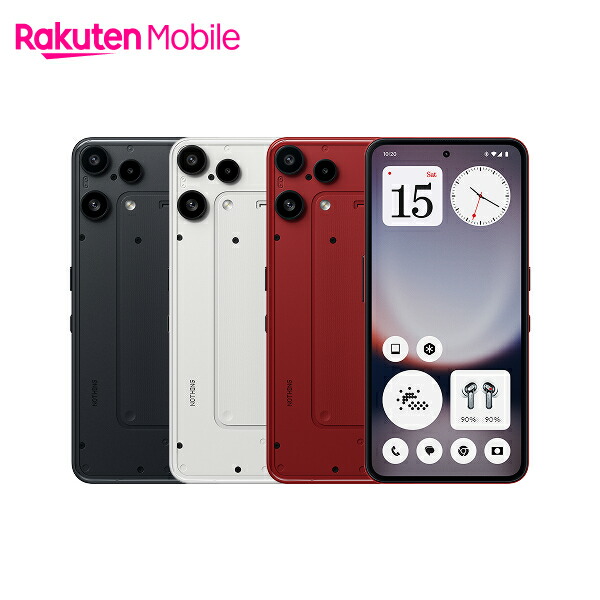 楽天市場】【新登場】 Nothing Phone (3a) Lite 端末本体のみ(機種変更