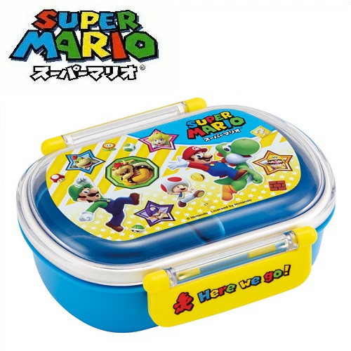 楽天市場】特価SK【スーパーマリオ 小判型 ランチボックス 360ml 日本